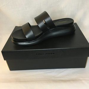 Cole Haan 2 Zerogrand Women's Slot slip-on Sandal 9B New in box